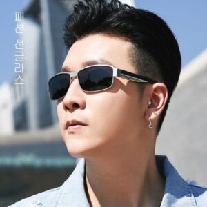 rectangular polarized sunglasses