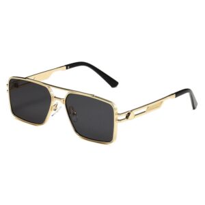vintage square aviator sunglasses