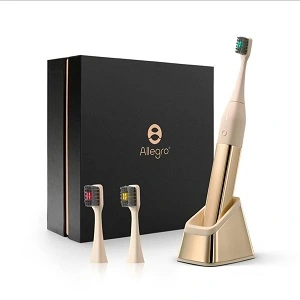 Allegro Luxury Premium Polished Metal Sonic Toothbrush M1