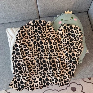 women's leopard print pajama set